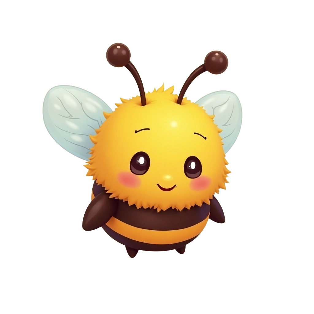 Cute Bee Illustration